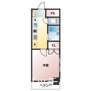 サンハイツドリーム【6階】の間取り