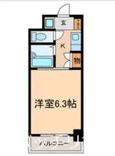 ヴァンテージ本陣【5階】の間取り