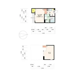 1Kの間取り画像