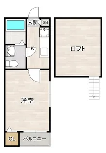 ヒロアーカ新守山【1階】の間取り