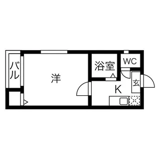愛知県名古屋市守山区藪田町【アパート】の間取り