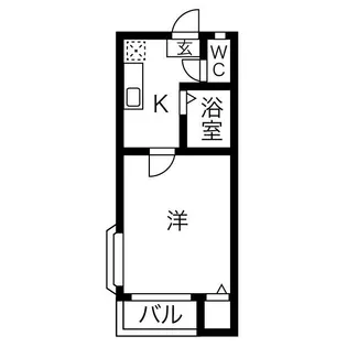 iコーポ【1階】の間取り