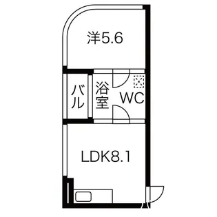 BAUWERK(バウベルク)【2階】の間取り