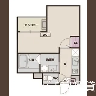 愛知県名古屋市中川区小城町2丁目【アパート】の間取り