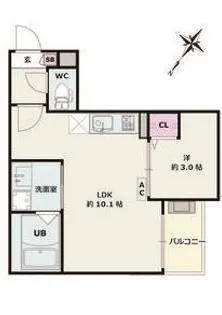 Jack shioike 1【1階】の間取り