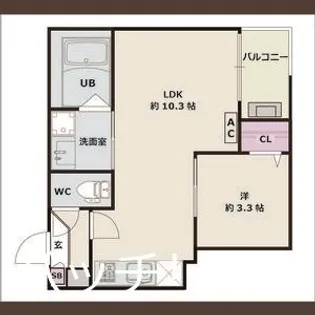 Jack komotohommachiII【2階】の間取り