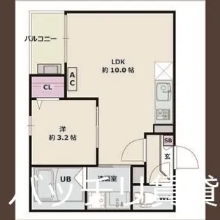 Jack komotohommachiII【2階】の間取り