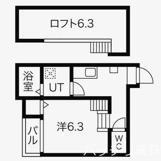 愛知県名古屋市中村区靖国町3丁目【アパート】の間取り