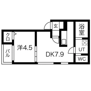 愛知県名古屋市中村区千原町【アパート】の間取り