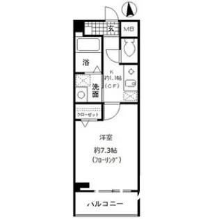 アンナマリー【1階】の間取り