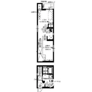 愛知県名古屋市中村区名楽町1丁目【アパート】の間取り