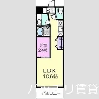セントフィオーレ上名古屋【4階】の間取り