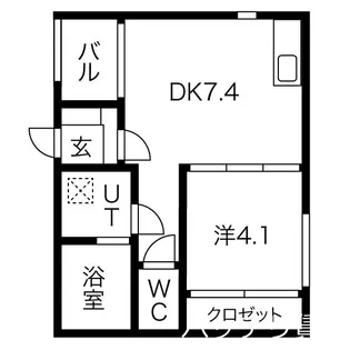 愛知県名古屋市昭和区広路通6丁目【アパート】の間取り