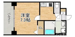 FLAT12【3階】の間取り