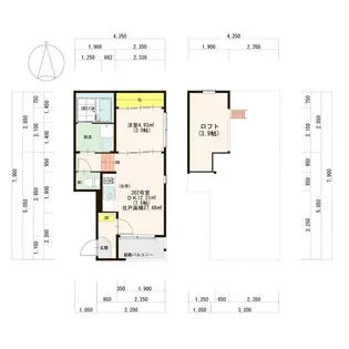 ファミリエ Nagoya【2階】の間取り