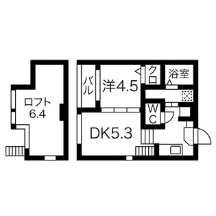 Lumo庄内通【2階】の間取り