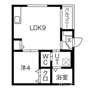 コンフォート【1階】の間取り