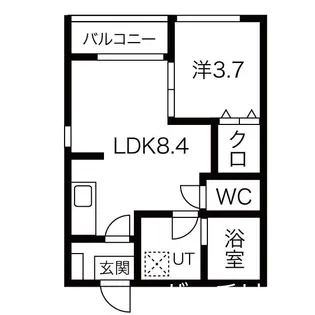 Abisko Ⅱ【3階】の間取り