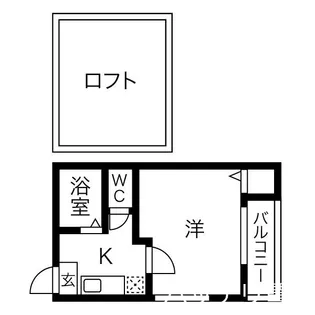 ファイブスターハイツ【2階】の間取り