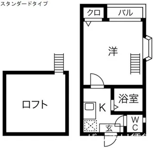 OAZO中村【2階】の間取り