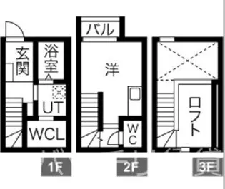 a l’aise高畑【1階】の間取り