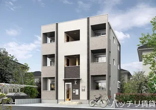 アイランドヴィラ箱崎【1階】の外観