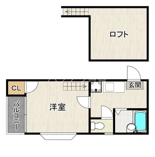 フレンドリー井尻【2階】の間取り