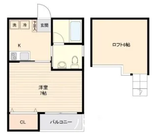 ステラコート笹原III【2階】の間取り