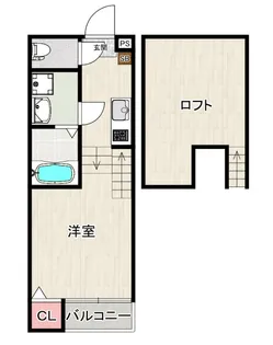 Victoria【2階】の間取り