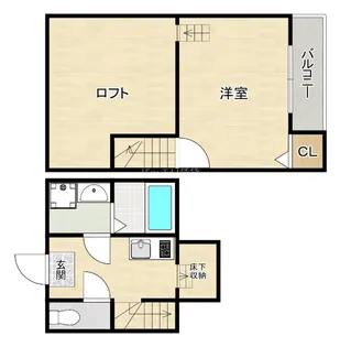 FELICEV【2階】の間取り