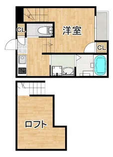 FLOWER COURT【1階】の間取り