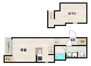 ソレイユ七隈【1階】の間取り