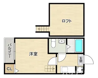 ロフトH&AII【2階】の間取り
