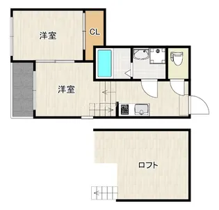 アンコール七隈【1階】の間取り