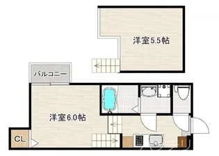 プリマヴェーラ七隈【1階】の間取り