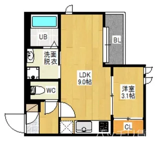 REGALEST 香椎【1階】の間取り