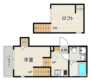 ハーモニーテラス下山門II【1階】の間取り