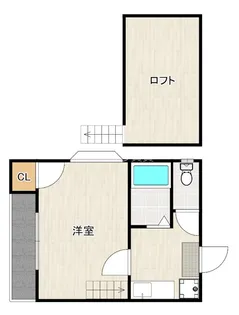 リバーサイドヴィラ高宮【2階】の間取り