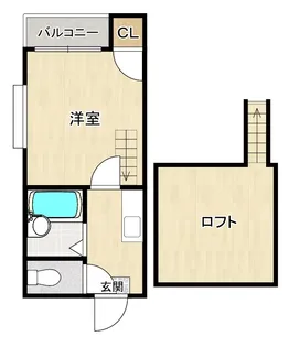 コンフォルト博多I【2階】の間取り