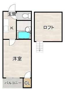 グレイスチトセ【1階】の間取り