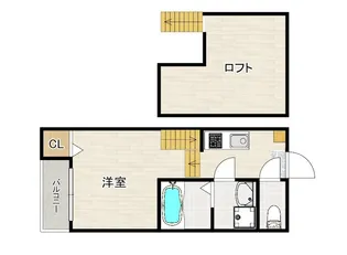 LIBERTAS【1階】の間取り