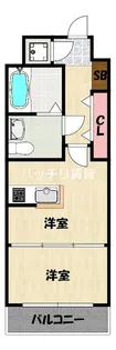 No.62 TOWERS VANTGARDE博多【9階】の間取り