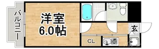 エステート・モア西大橋【2階】の間取り