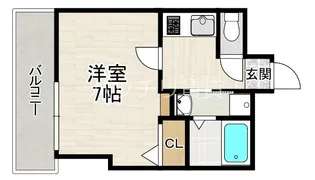 エンクレスト大手門Ⅱ【9階】の間取り