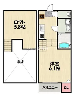 福岡県福岡市城南区西片江2丁目【アパート】の間取り