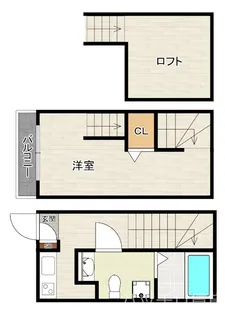 RIFMIC博多city【1階】の間取り