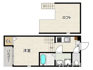 コンフォート和白東【1階】の間取り