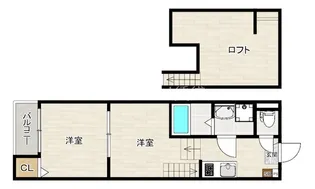 La Maison Sereine【1階】の間取り