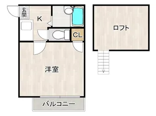 プルミエ天神南【1階】の間取り