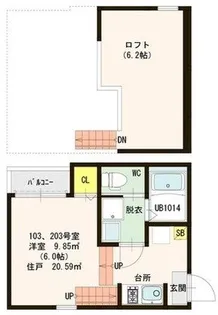 Lines Style【1階】の間取り